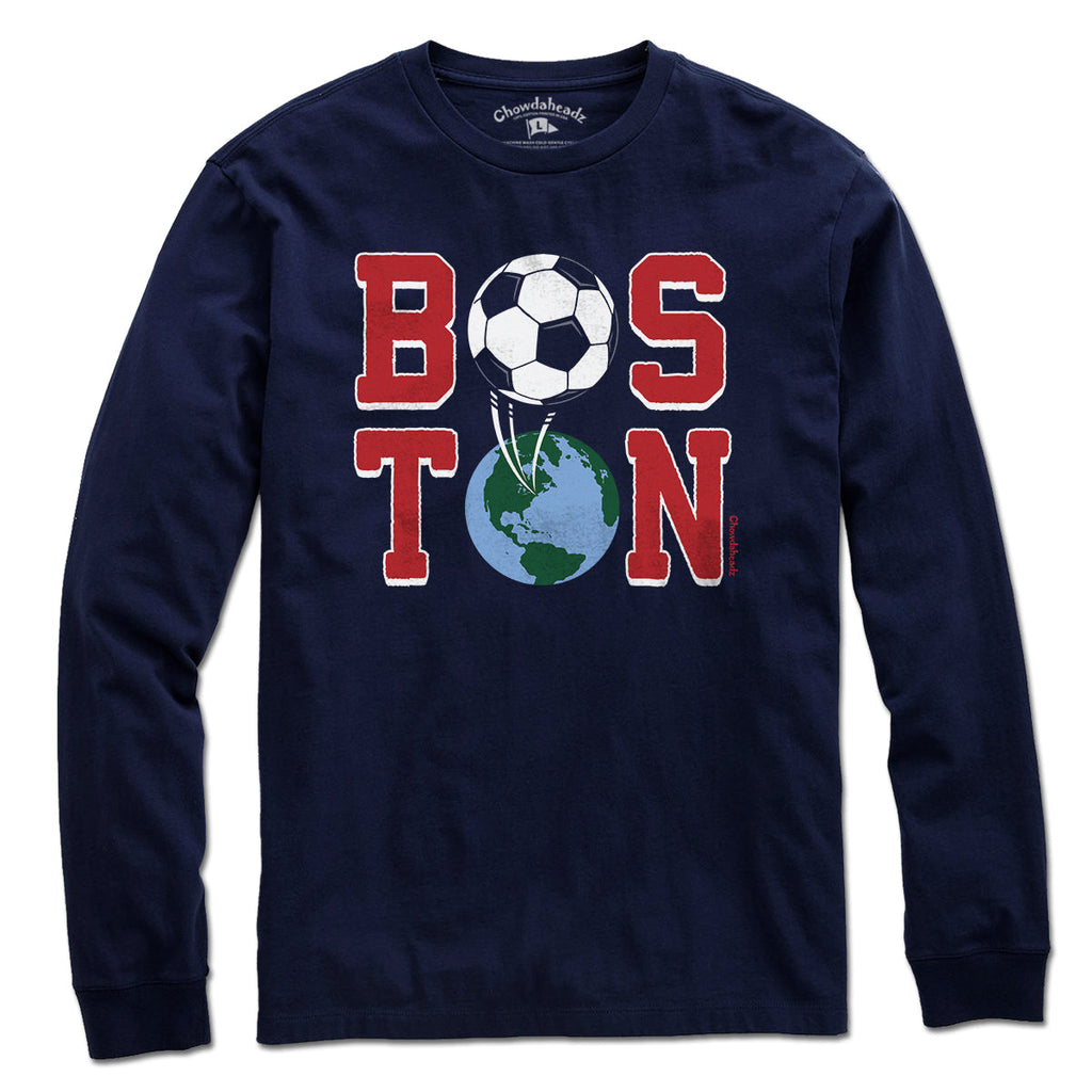 Boston Soccer Stacked T-Shirt product image 3