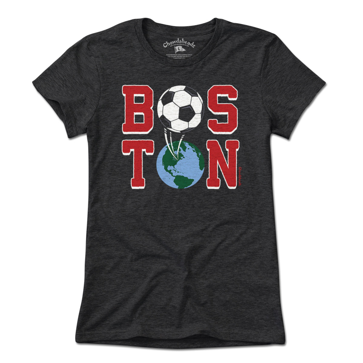 Boston Soccer Stacked T-Shirt product image 8