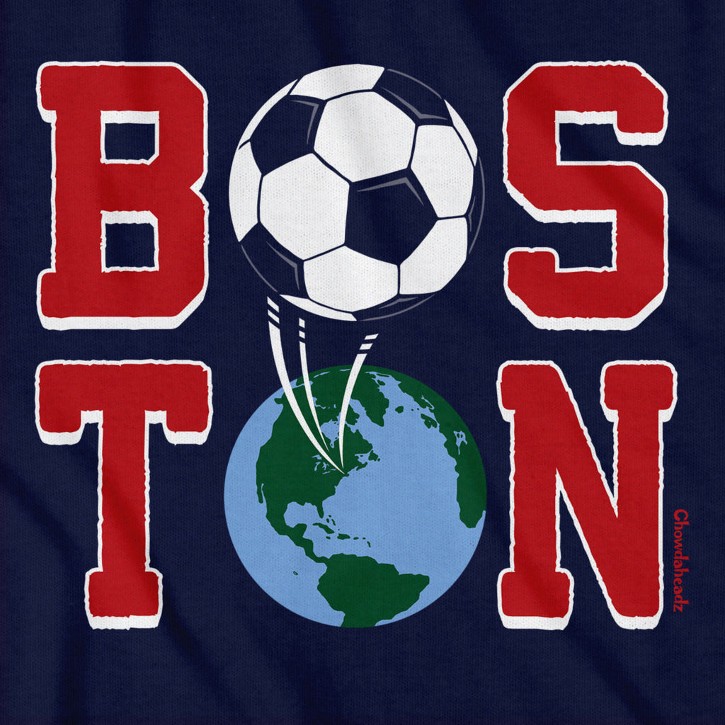 Boston Soccer Stacked T-Shirt product image 2