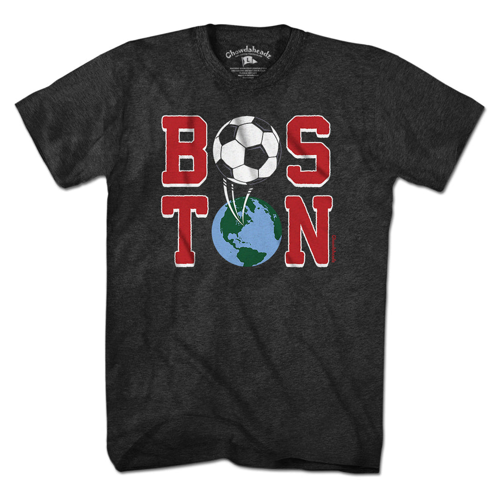 Boston Soccer Stacked T-Shirt product image 5