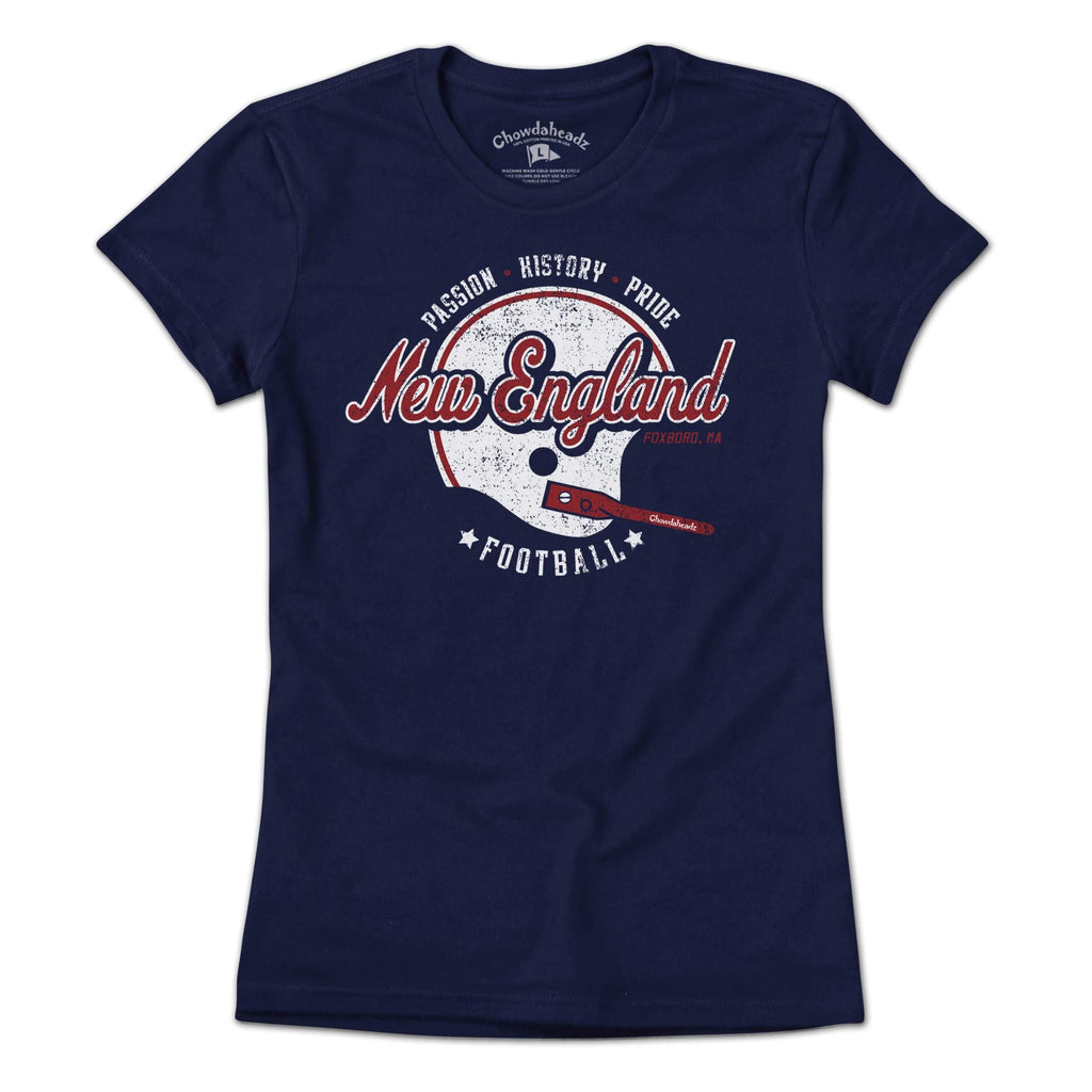 New England Football Passion History Pride T-Shirt product image 4