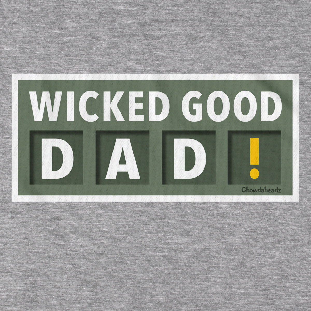 Wicked Good Dad Scoreboard T-Shirt product image 5