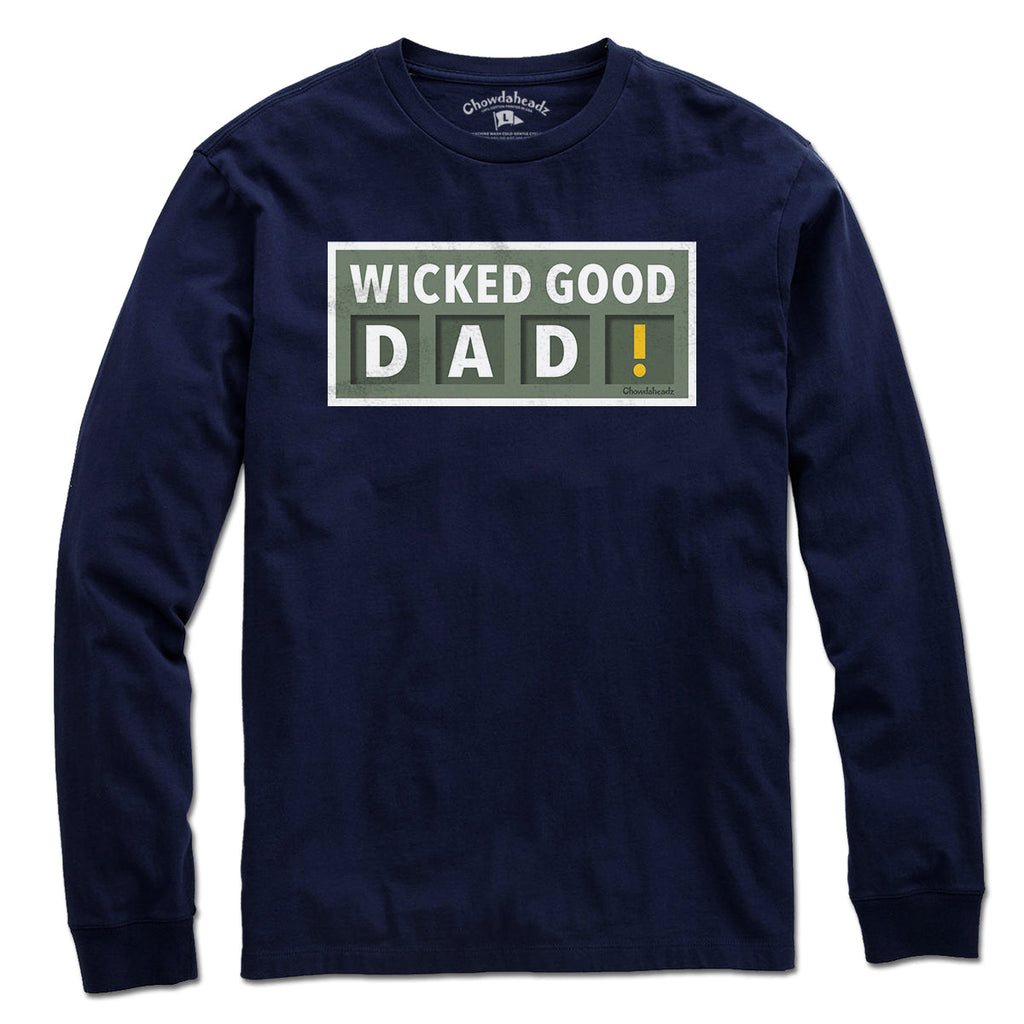 Wicked Good Dad Scoreboard T-Shirt product image 2