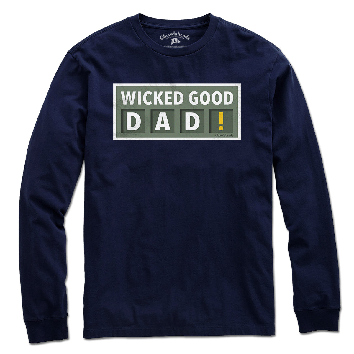 Wicked Good Dad Scoreboard T-Shirt product image 2