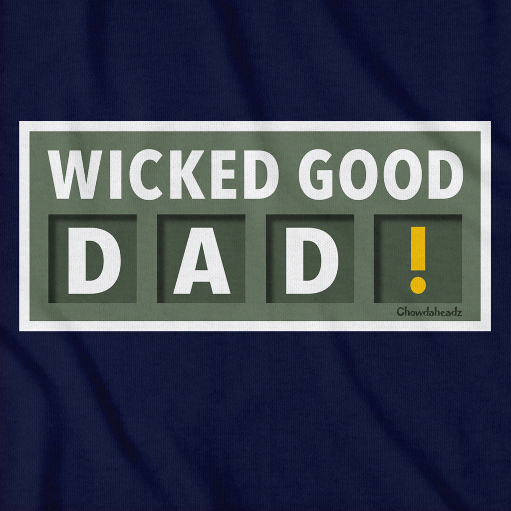 Wicked Good Dad Scoreboard T-Shirt product image 3