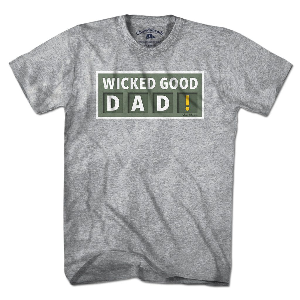 Wicked Good Dad Scoreboard T-Shirt product image 4