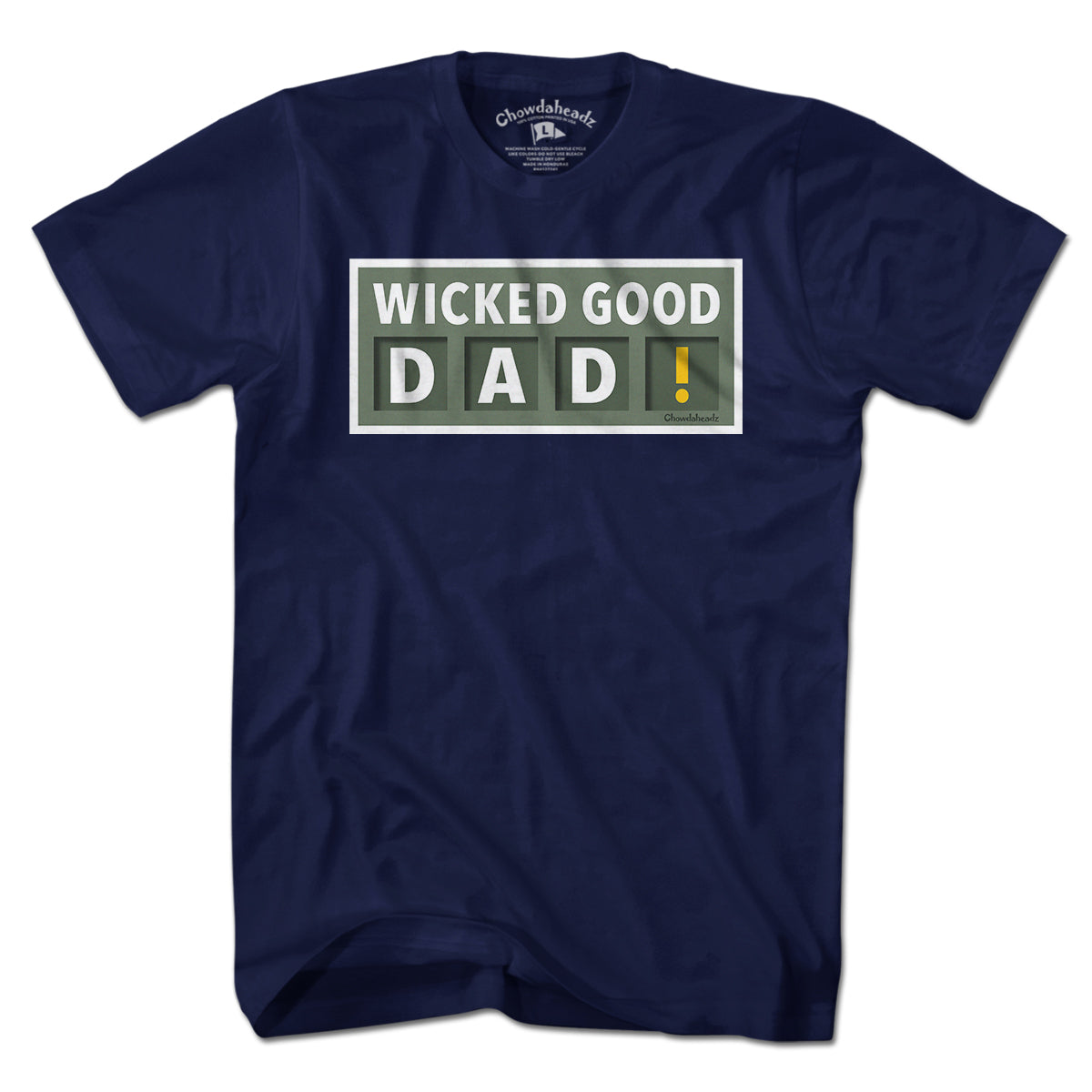 Wicked Good Dad Scoreboard T-Shirt product image 1
