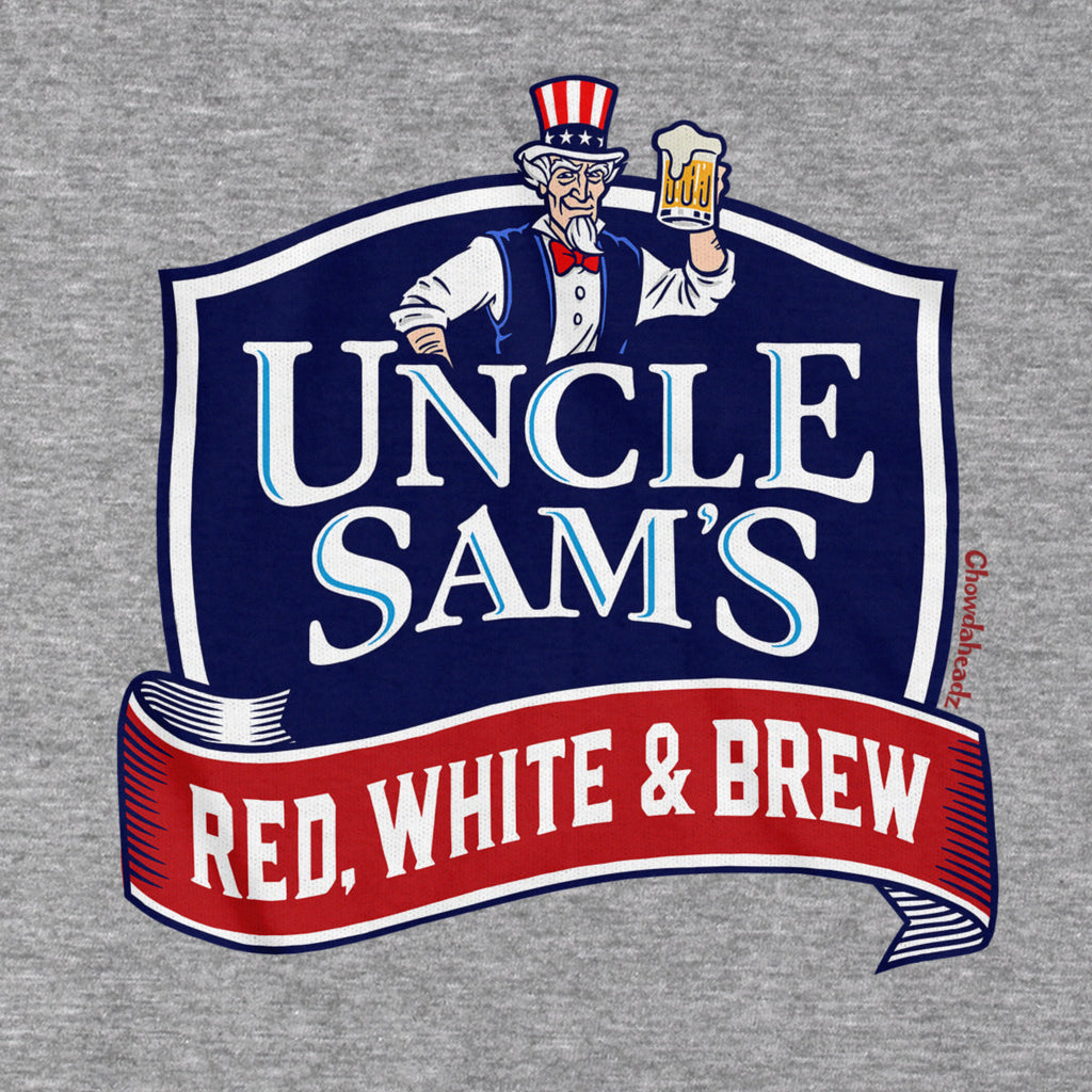 Uncle Sam's Red White & Brew T-Shirt product image 2
