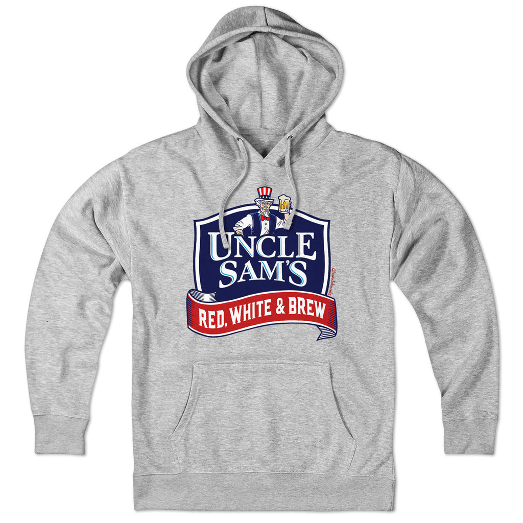 Uncle Sam's Red White & Brew Hoodie product image 1