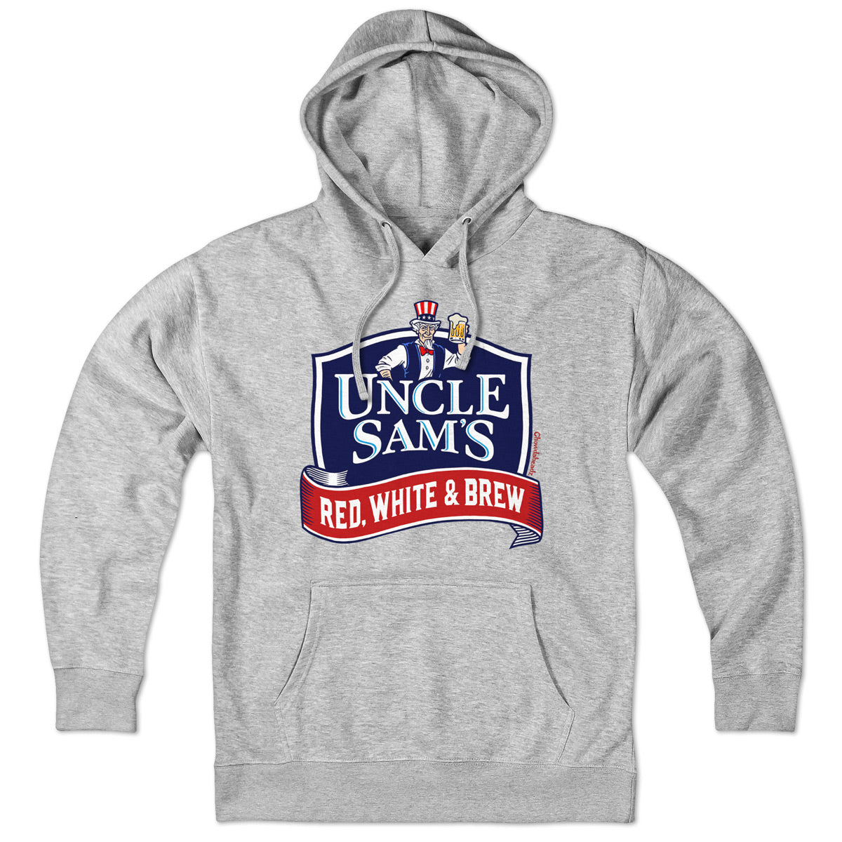 Uncle Sam's Red White & Brew Hoodie product image 1