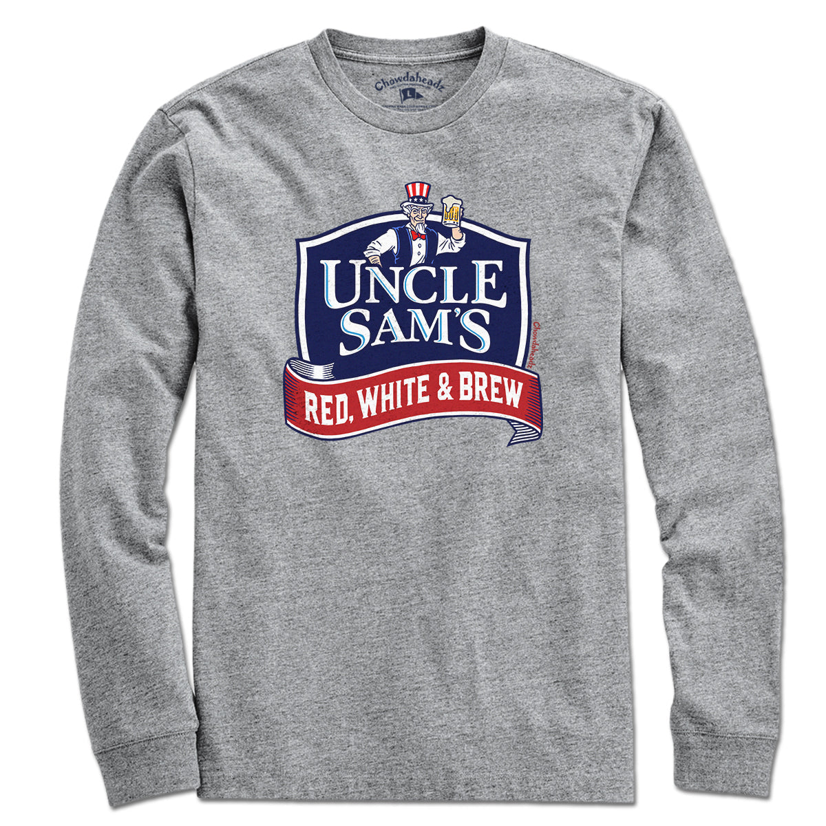 Uncle Sam's Red White & Brew T-Shirt product image 3