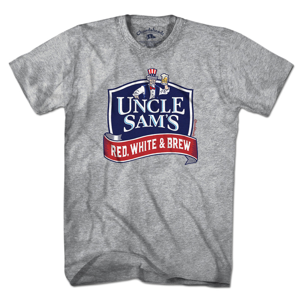 Uncle Sam's Red White & Brew T-Shirt product image 1