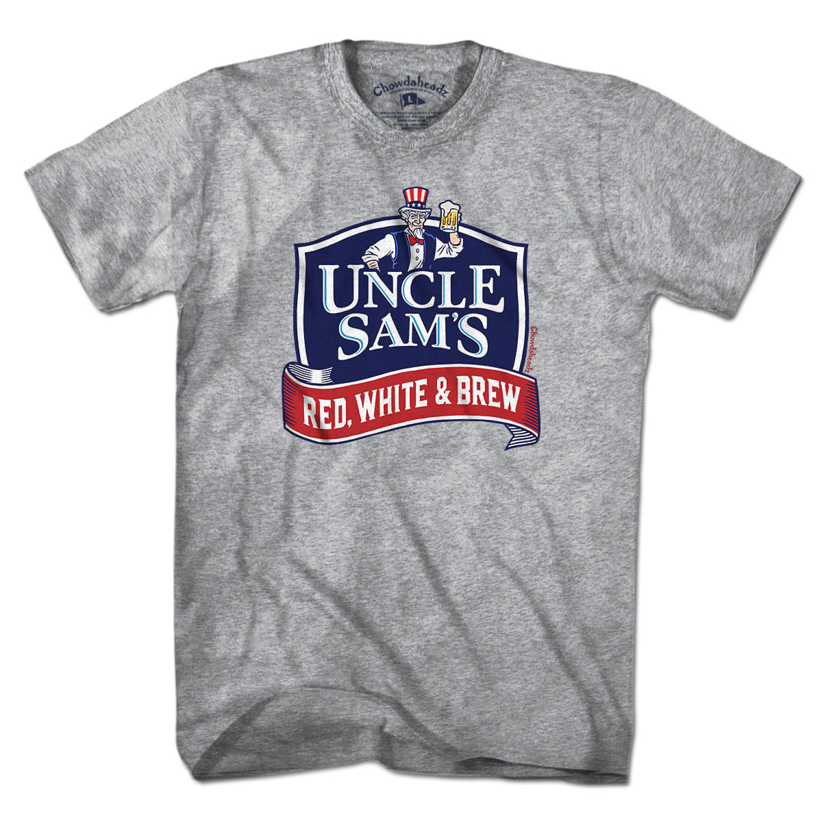 Uncle Sam's Red White & Brew T-Shirt product image 1