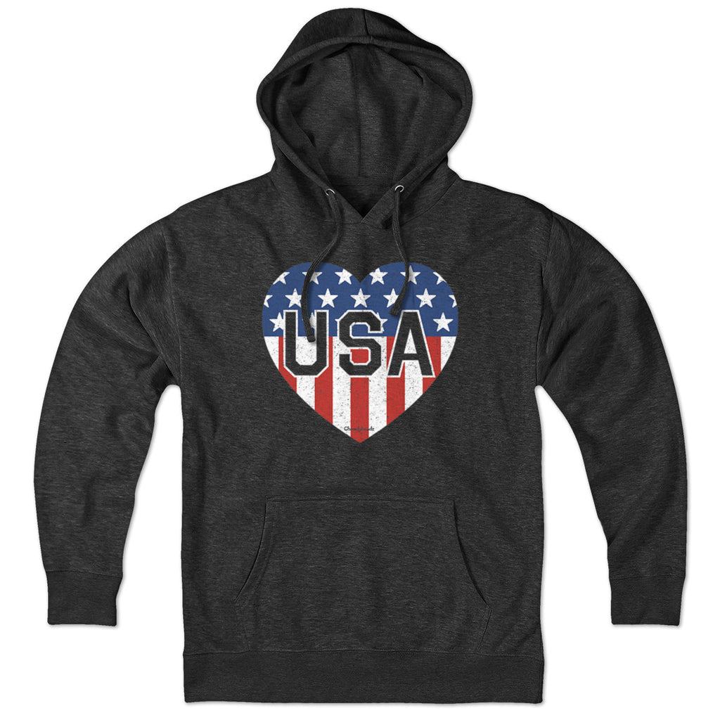 USA Heart Hoodie product image 1