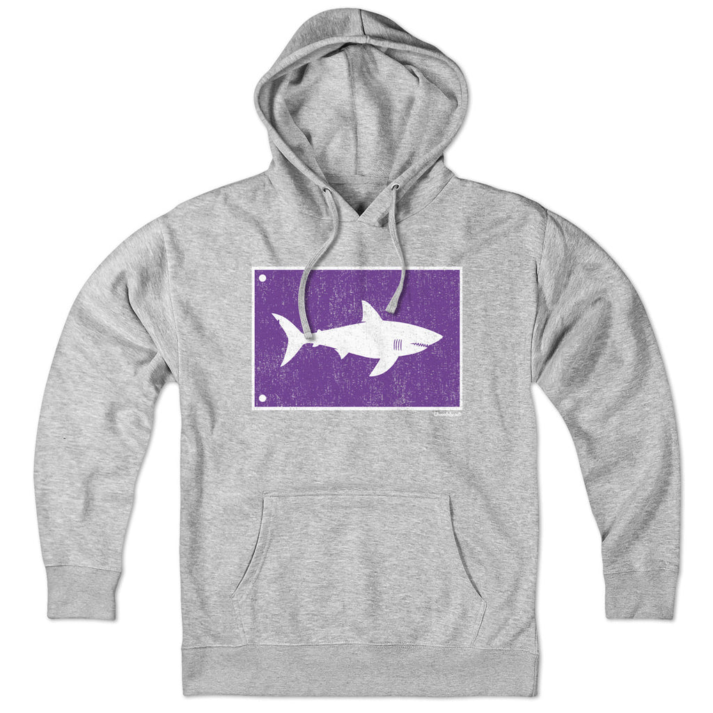 Shark Warning Flag Hoodie product image 1