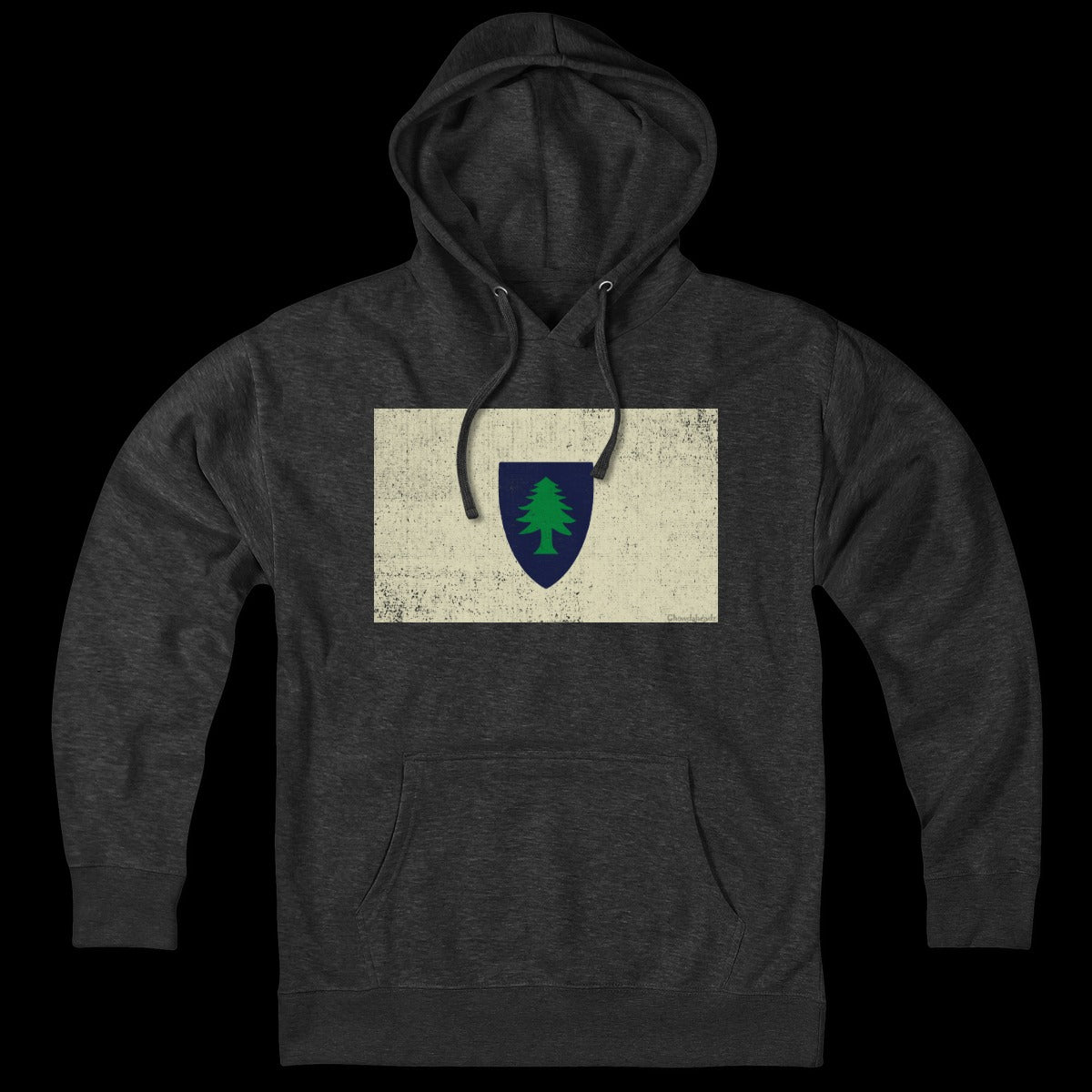 Vintage Massachusetts Flag Hoodie product image 3