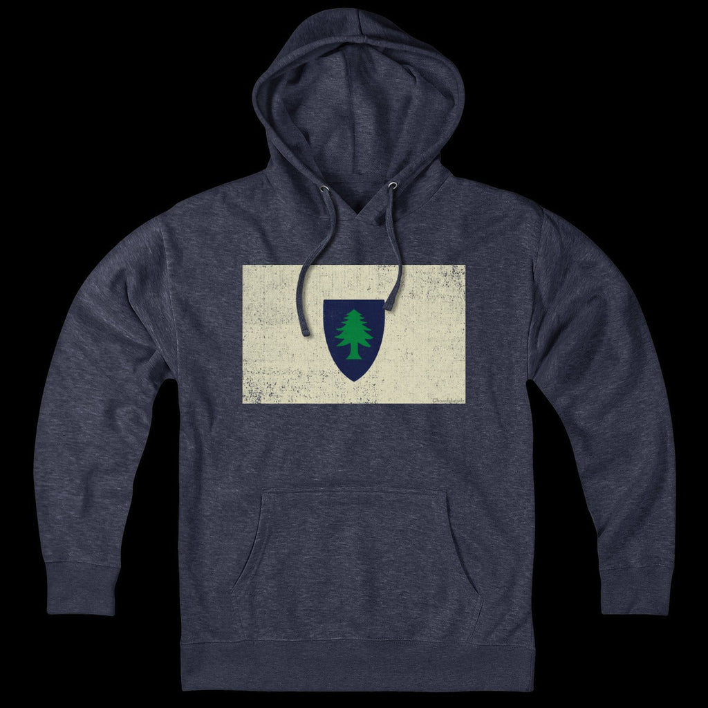 Vintage Massachusetts Flag Hoodie product image 5