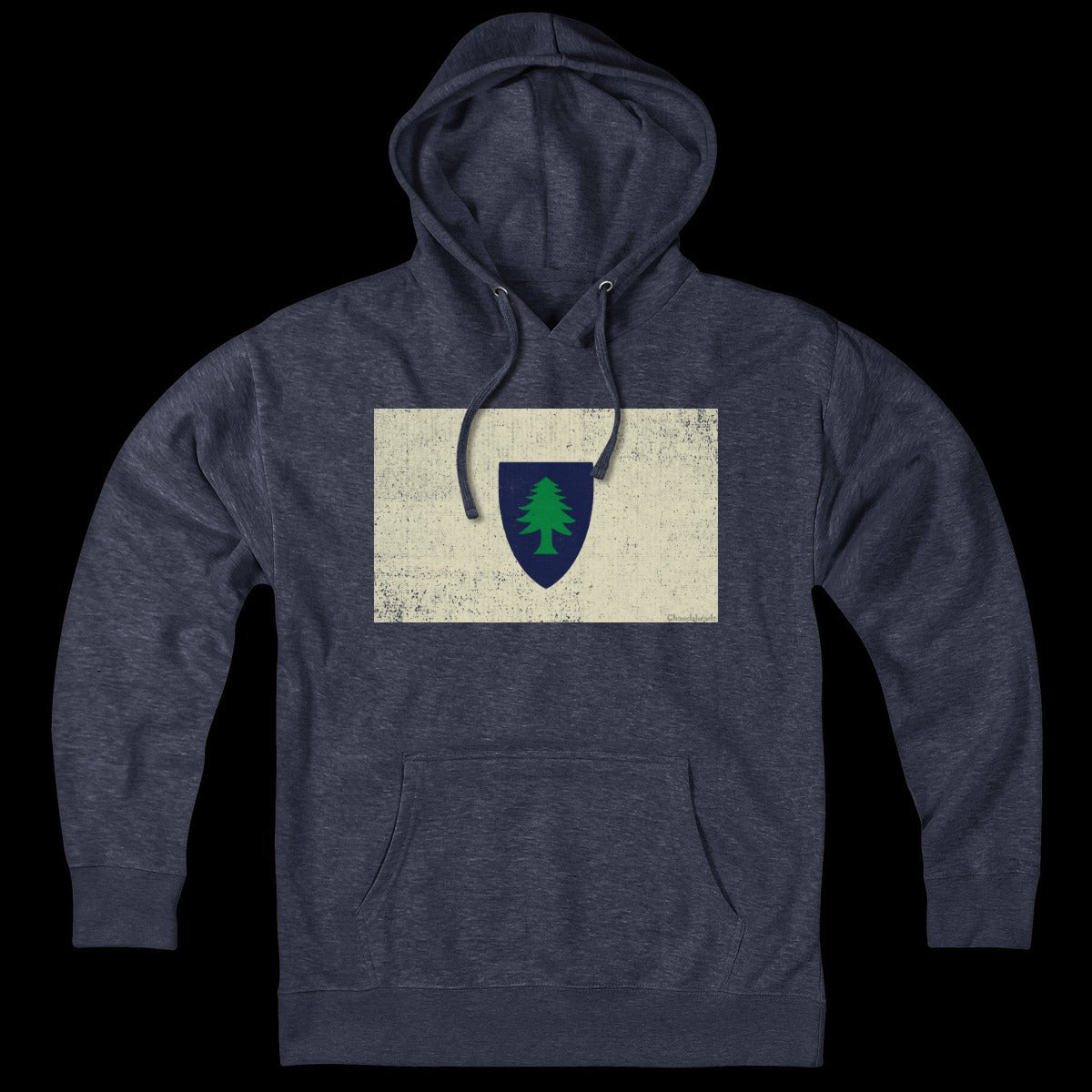 Vintage Massachusetts Flag Hoodie product image 5