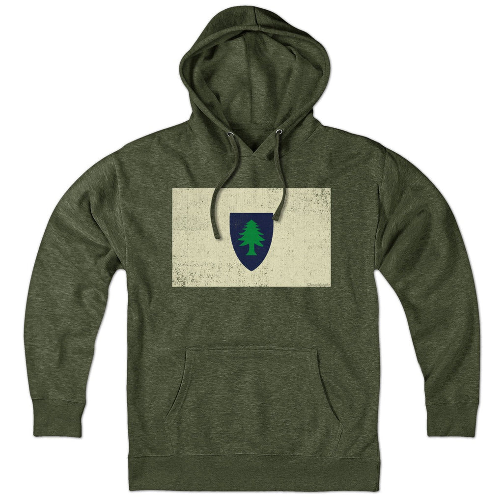 Vintage Massachusetts Flag Hoodie product image 1