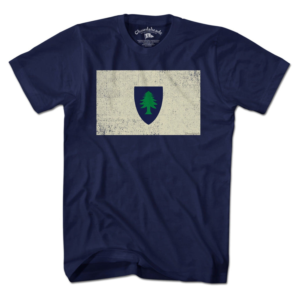 Vintage Massachusetts Flag T-Shirt product image 1