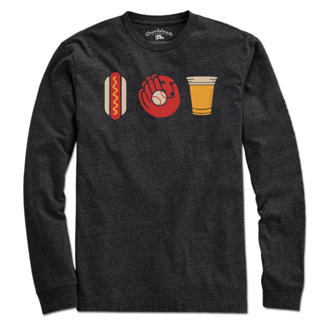 Hotdog Baseball Beer T-Shirt product image 5