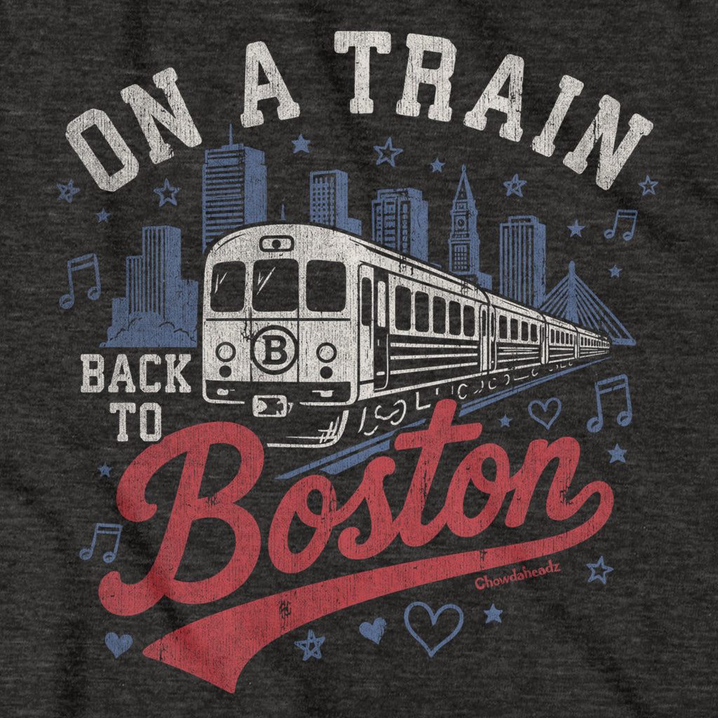 On A Train Back To Boston T-Shirt product image 6