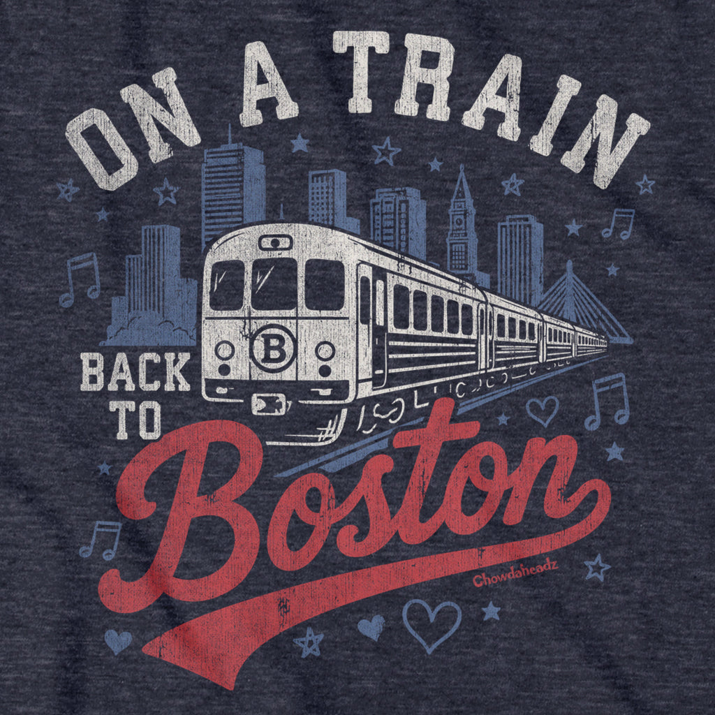 On A Train Back To Boston T-Shirt product image 2