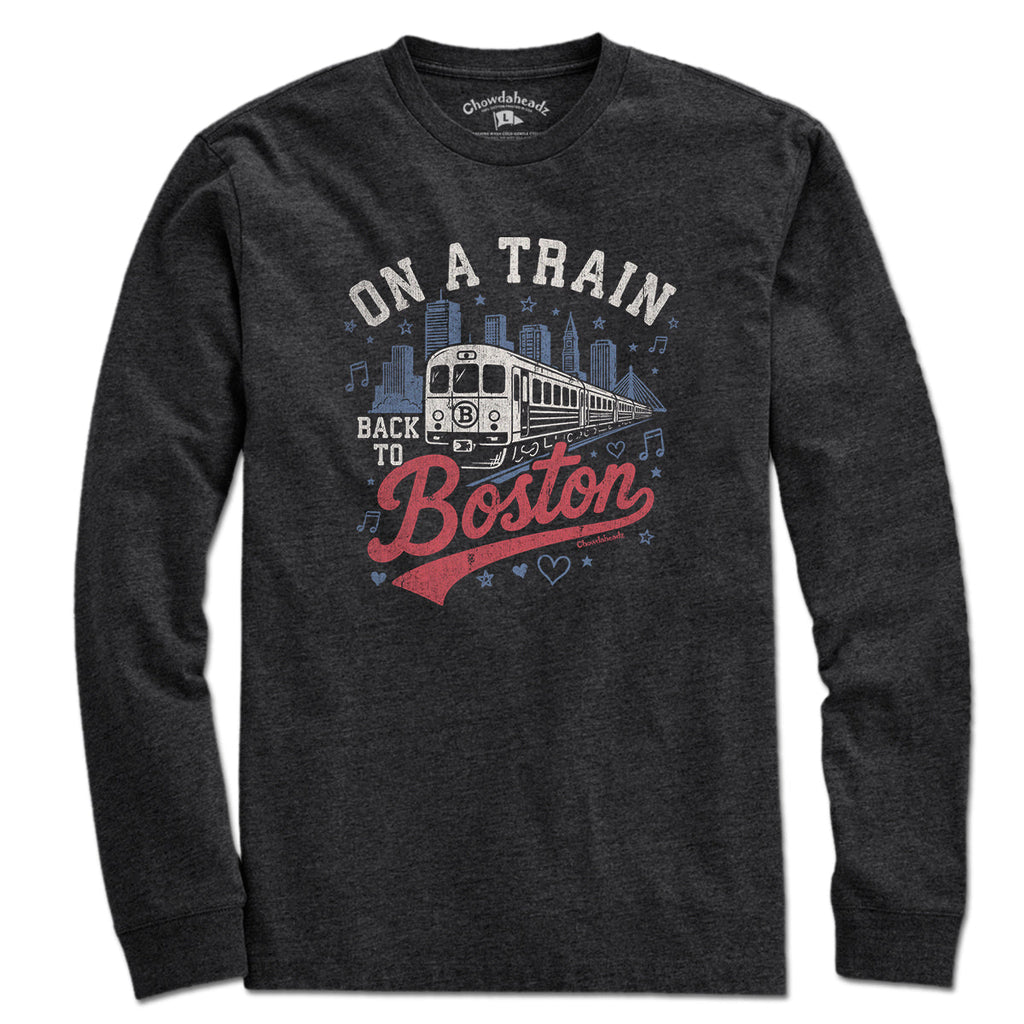 On A Train Back To Boston T-Shirt product image 11