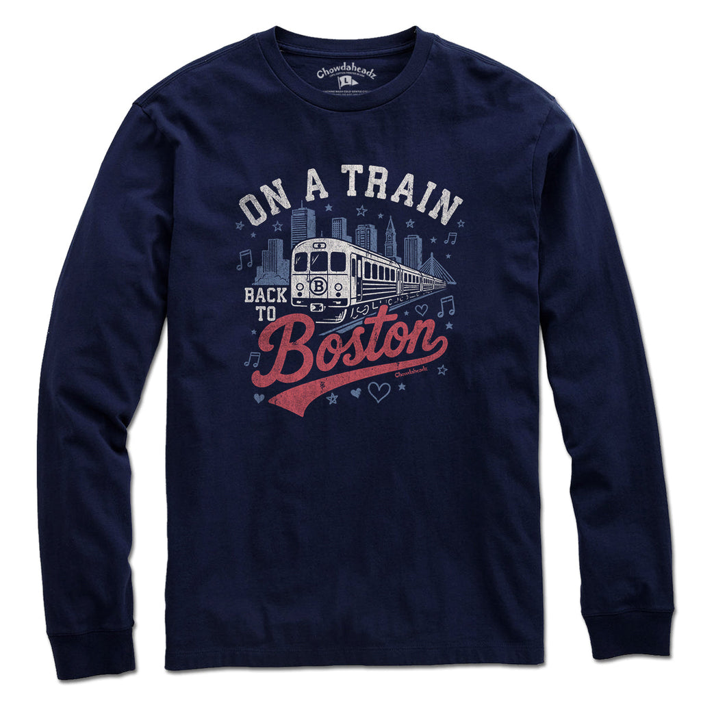 On A Train Back To Boston T-Shirt product image 10