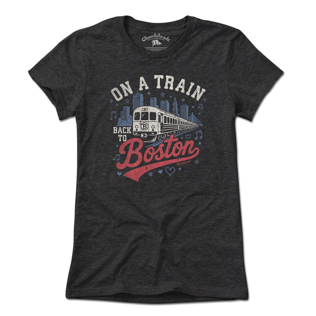 On A Train Back To Boston T-Shirt product image 5