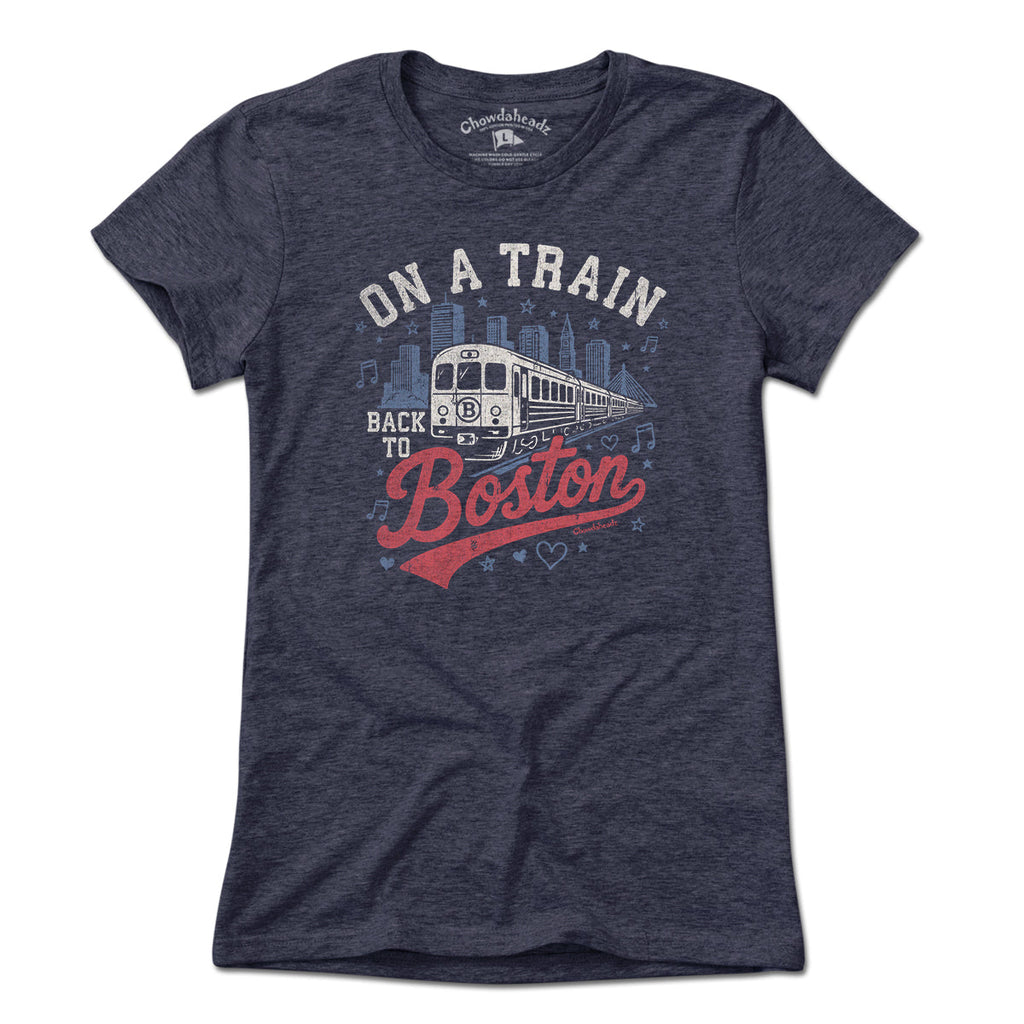 On A Train Back To Boston T-Shirt product image 1