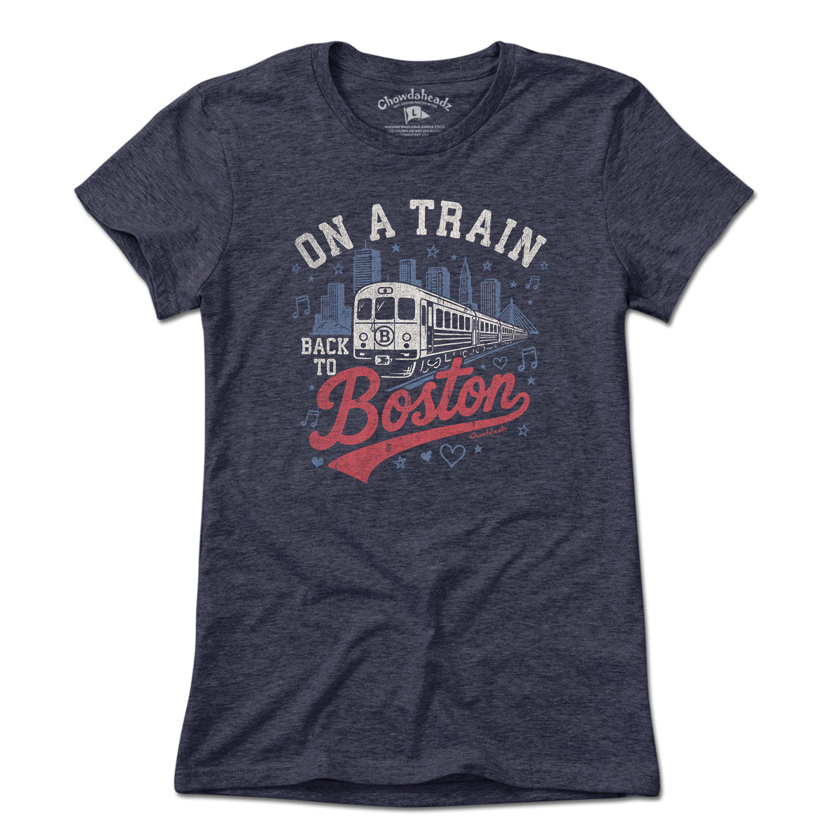 On A Train Back To Boston T-Shirt product image 1