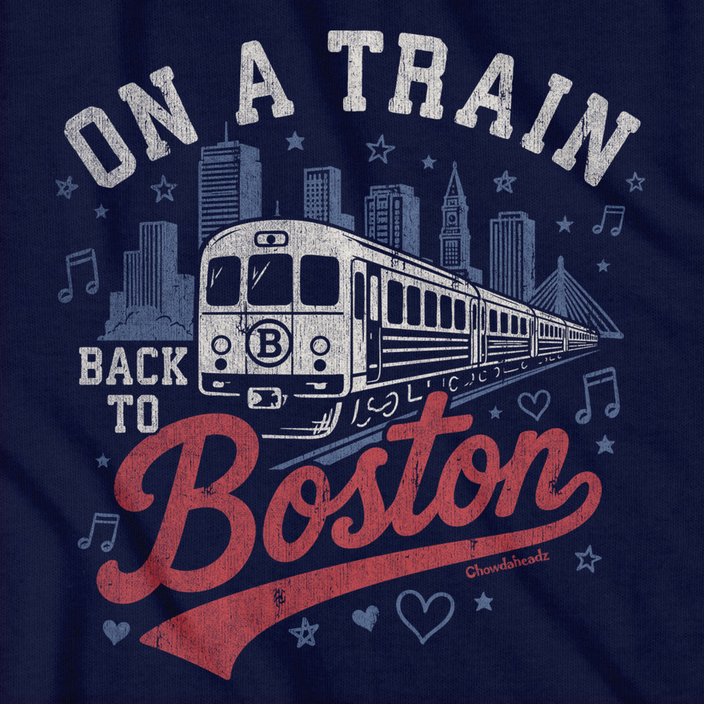 On A Train Back To Boston T-Shirt product image 4