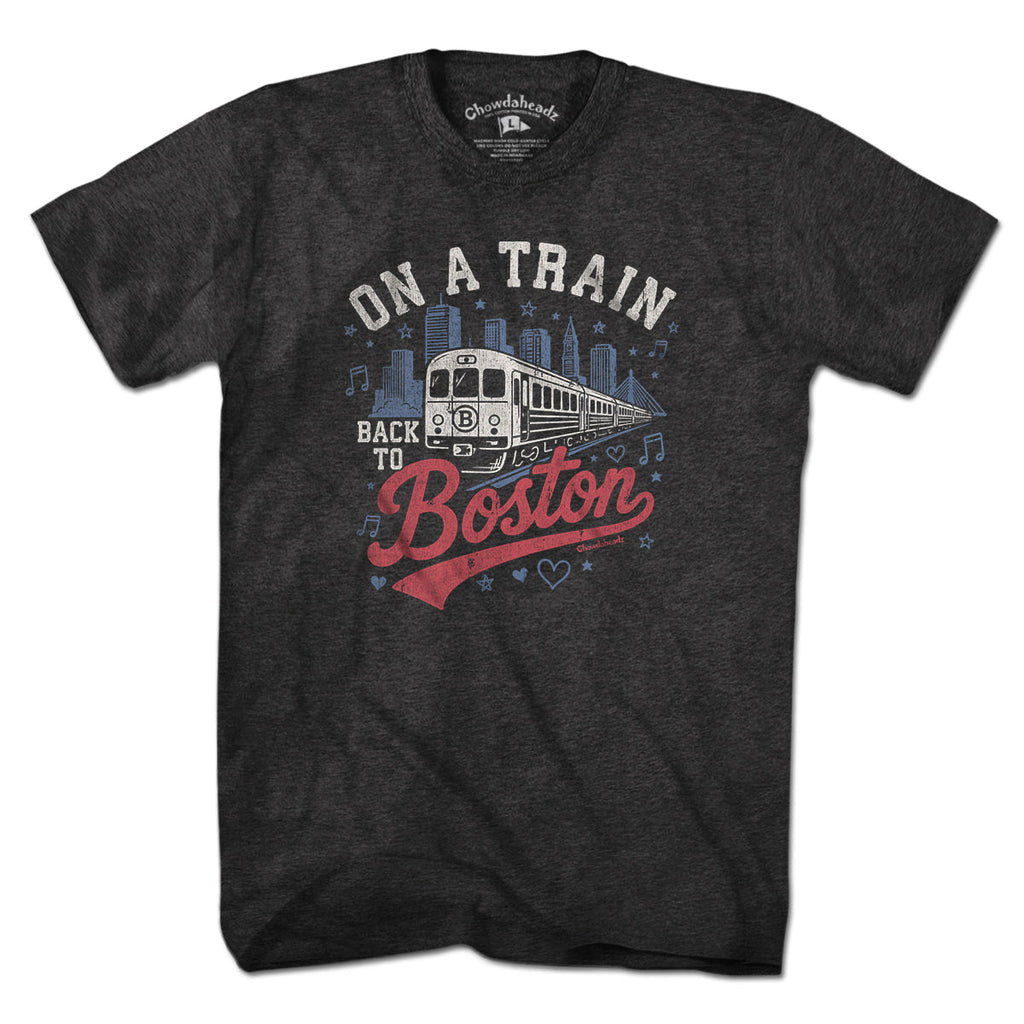 On A Train Back To Boston T-Shirt product image 9
