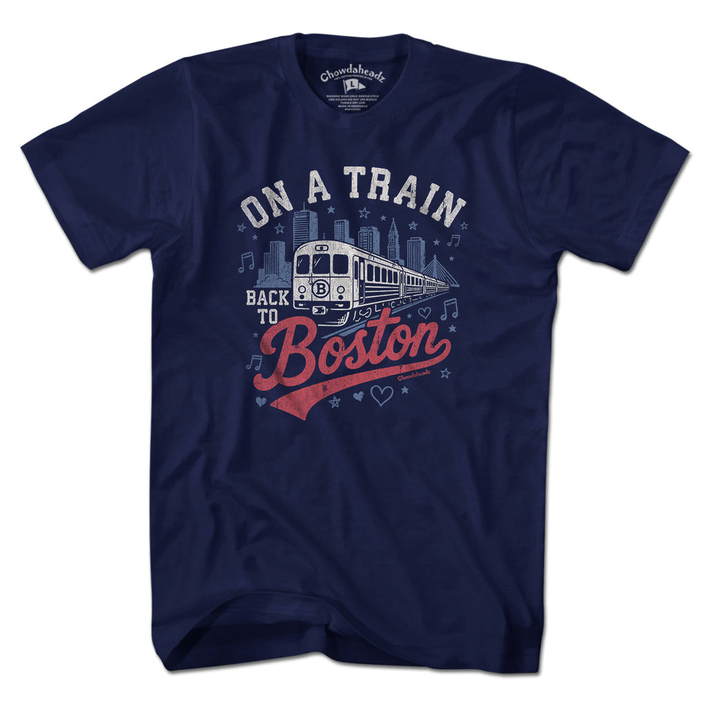 On A Train Back To Boston T-Shirt product image 8