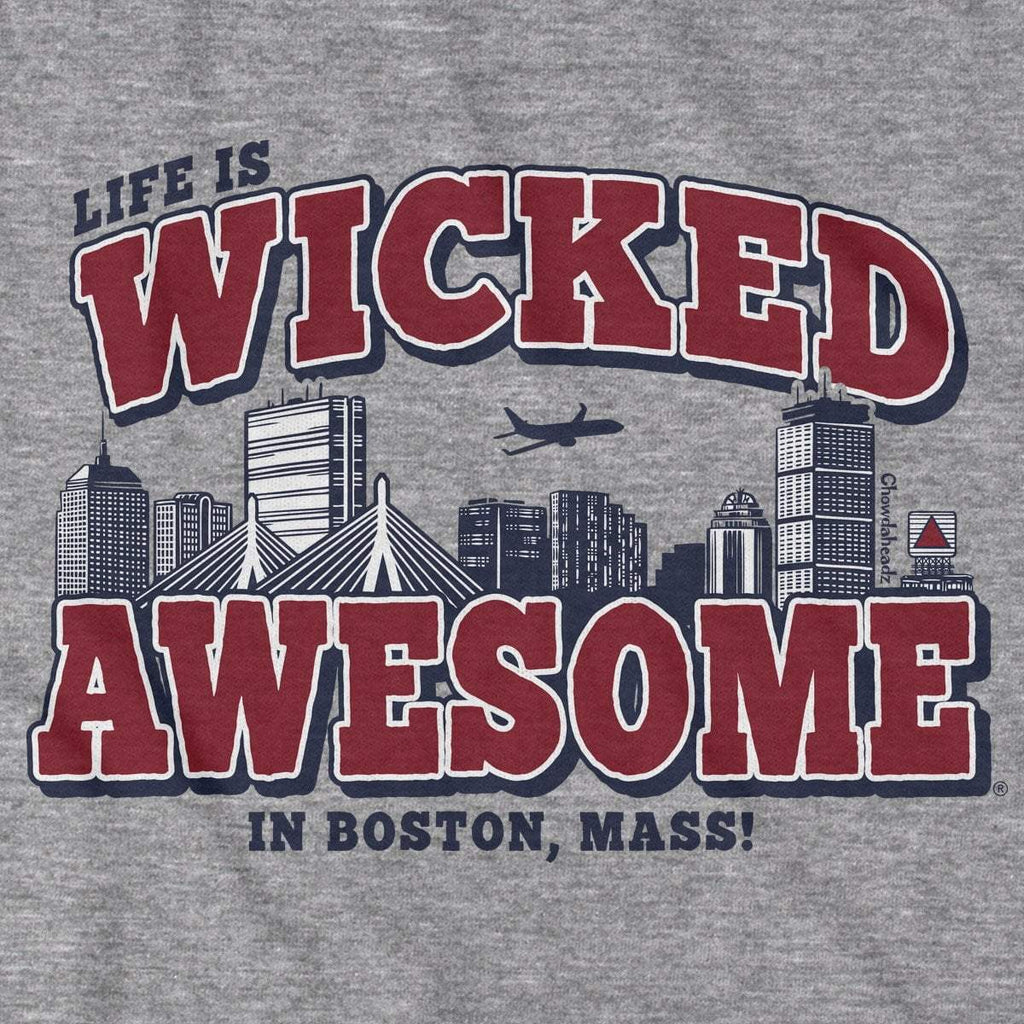Wicked Awesome Boston Skyline T-Shirt product image 2
