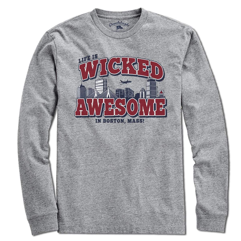 Wicked Awesome Boston Skyline T-Shirt product image 3
