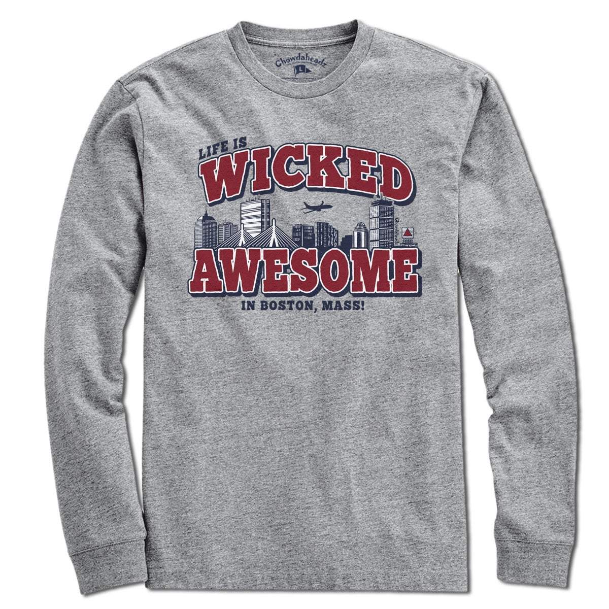 Wicked Awesome Boston Skyline T-Shirt product image 3