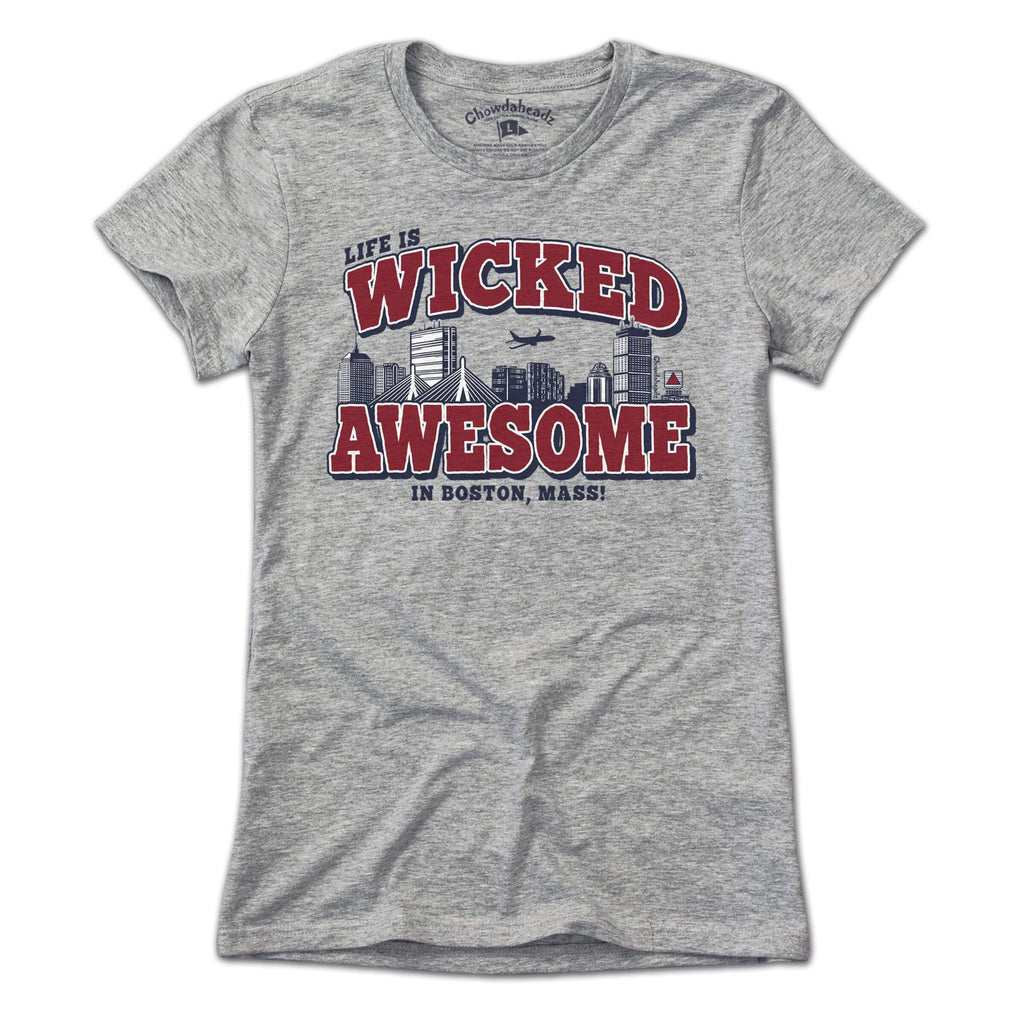 Wicked Awesome Boston Skyline T-Shirt product image 4