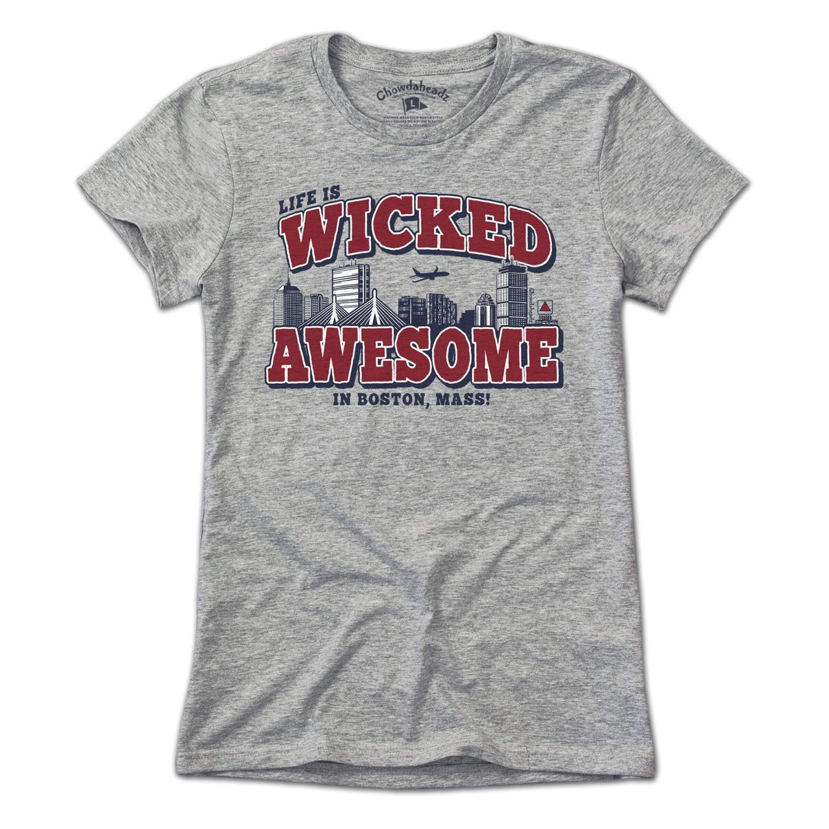 Wicked Awesome Boston Skyline T-Shirt product image 4