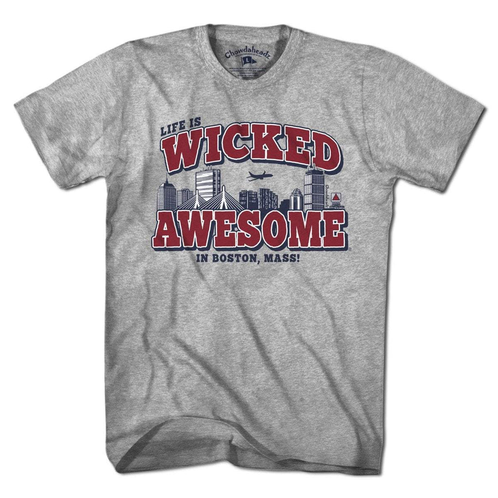 Wicked Awesome Boston Skyline T-Shirt product image 1