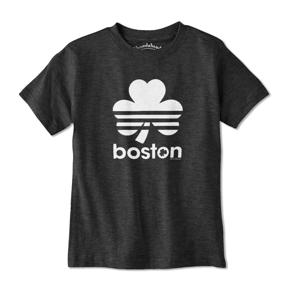 Boston Shamrock Retro Youth T-Shirt product image 3