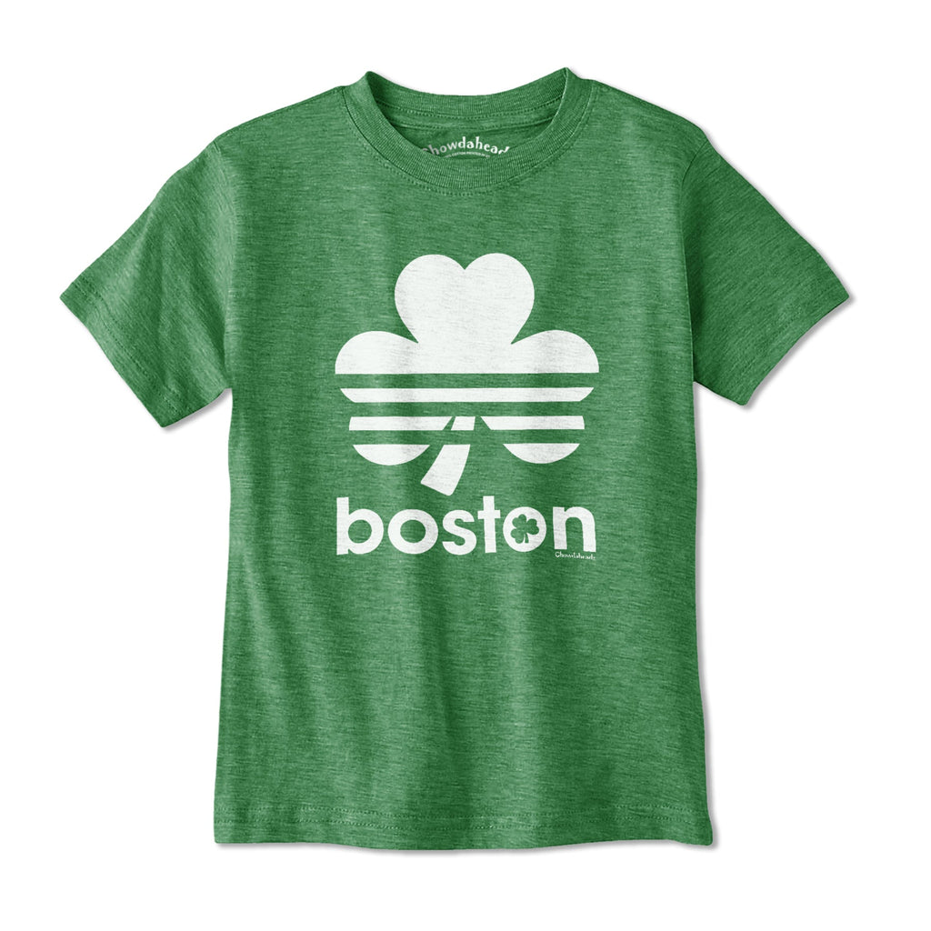 Boston Shamrock Retro Youth T-Shirt product image 1