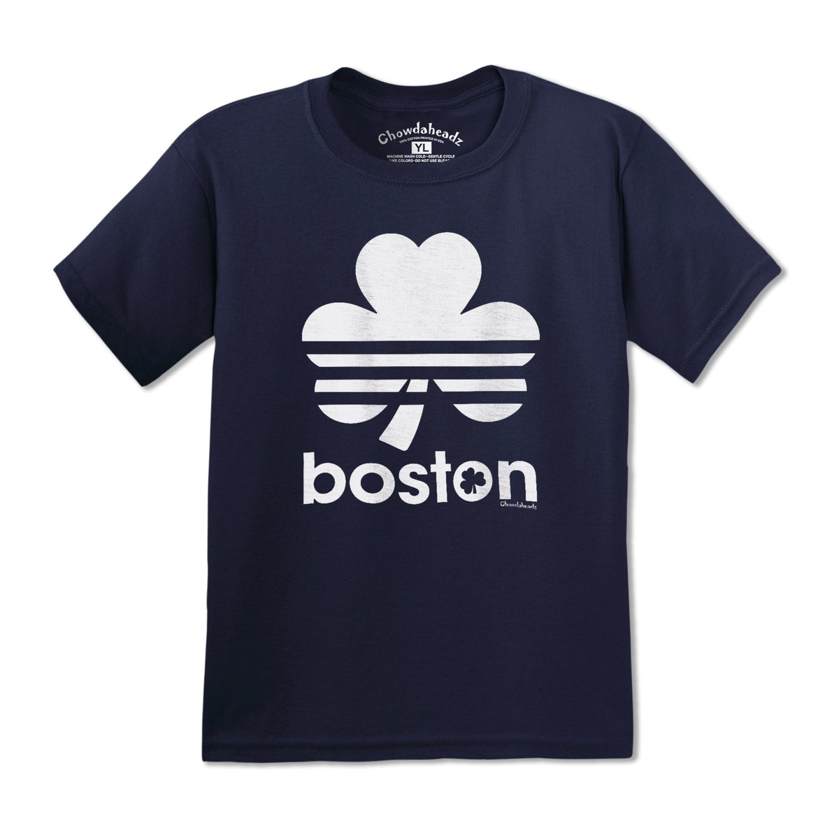 Boston Shamrock Retro Youth T-Shirt product image 7