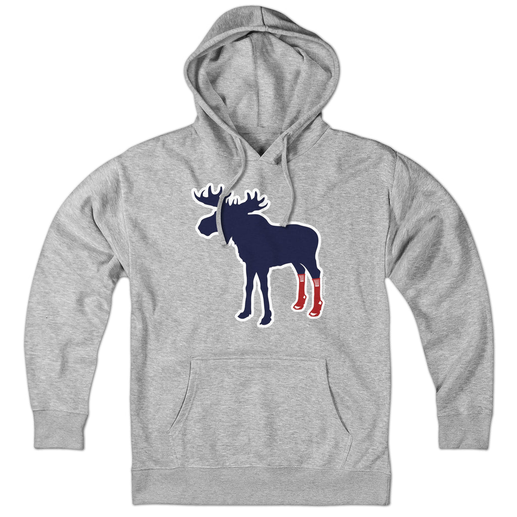 Socks On Moose Hoodie