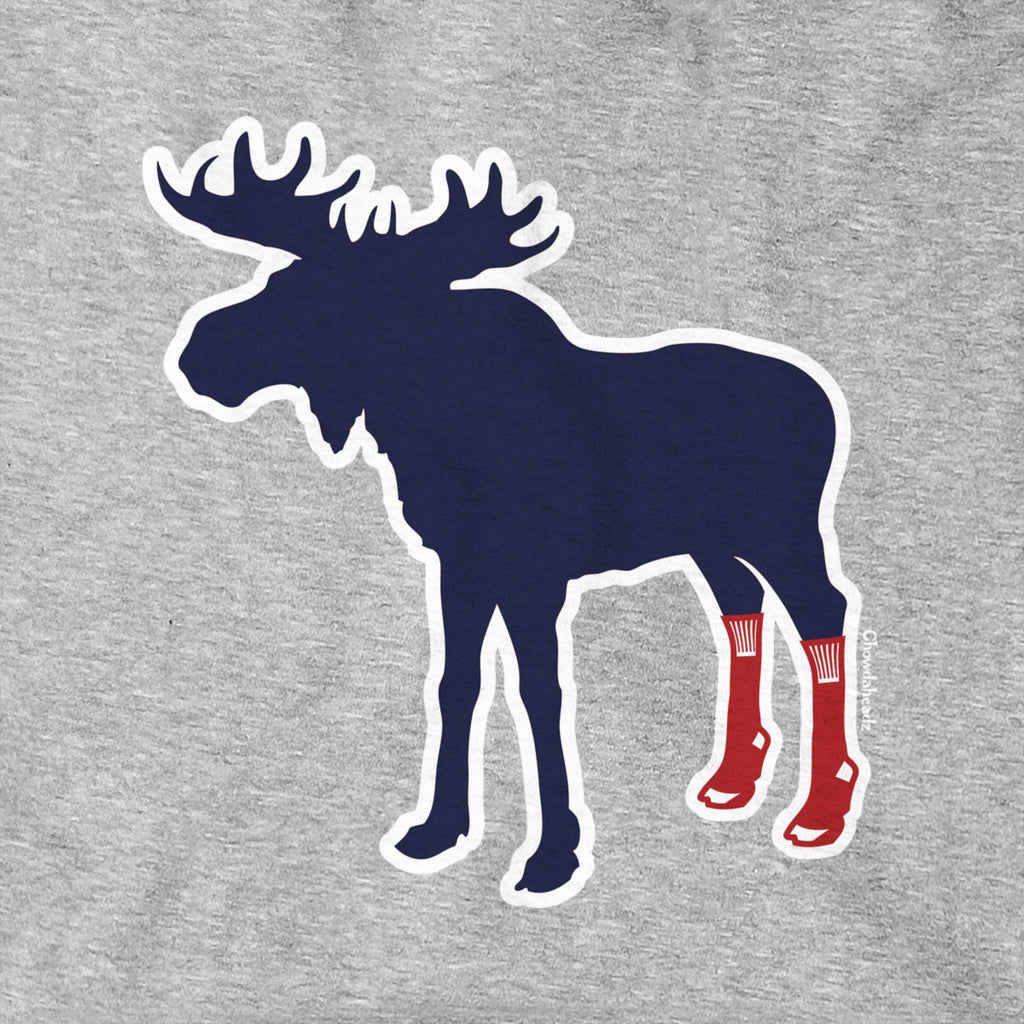 Socks On Moose Hoodie