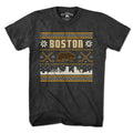Boston Black & Gold Holiday Sweater T-Shirt product image 1