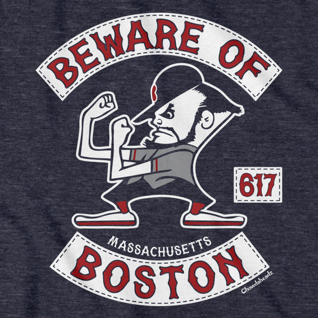 Beware Of Boston Fightin' Fan Hoodie product image 2