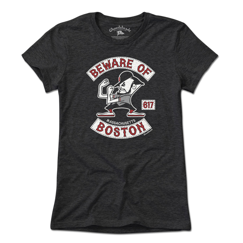 Beware Of Boston Fightin' Fan T-Shirt product image 6
