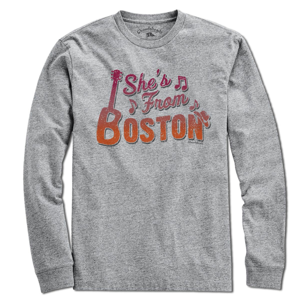 She's From Boston T-Shirt product image 3
